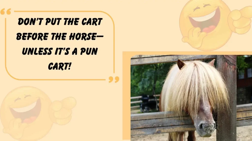 Puns with Horses