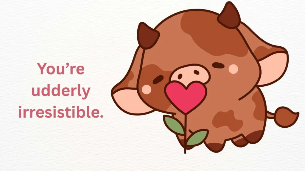 Romantic Cow Puns for Couples