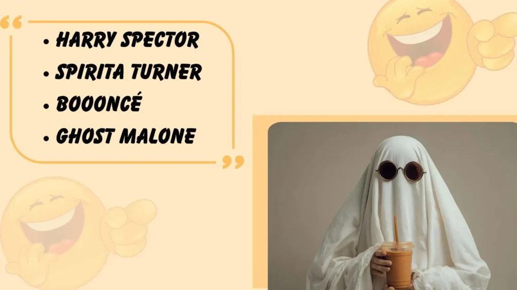 Ghost Puns Names
