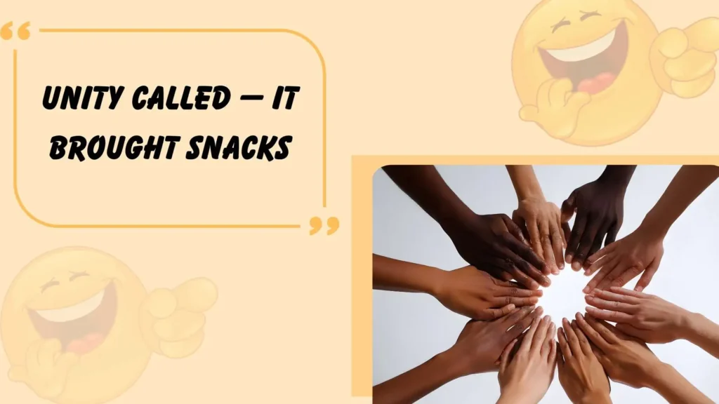 Anti-Racist Jokes About Unity