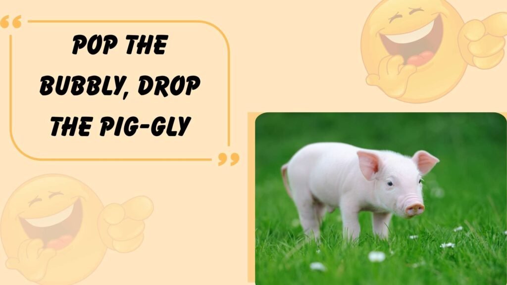 Pig Puns for New Year Captions