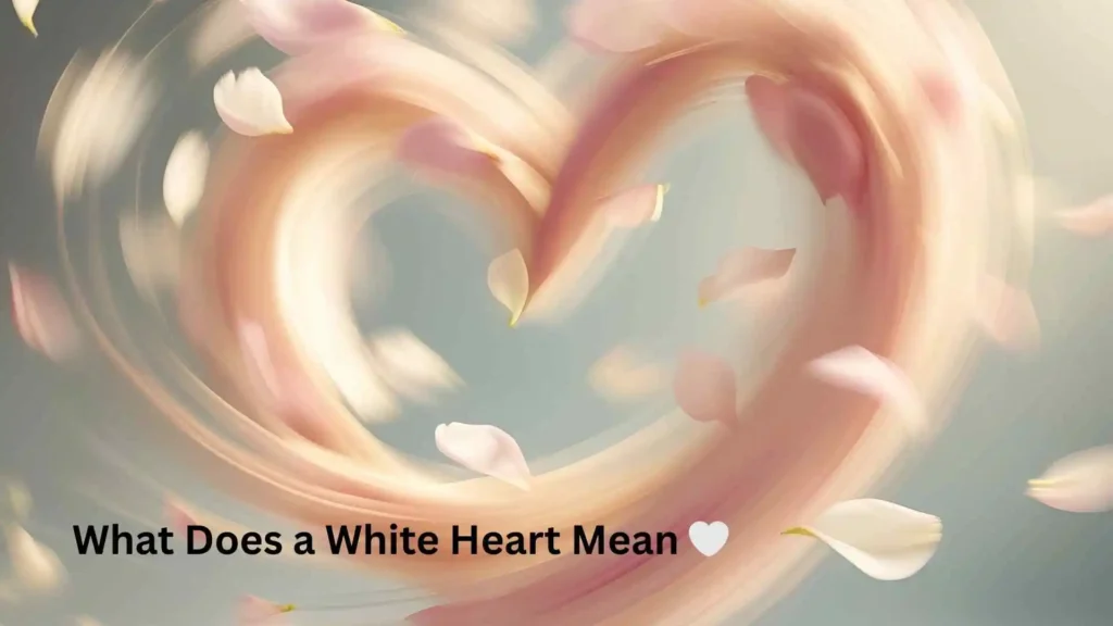 What Does a White Heart Mean 🤍