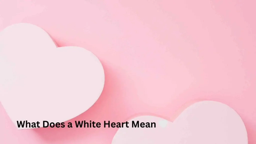 What Does a White Heart Mean 🤍