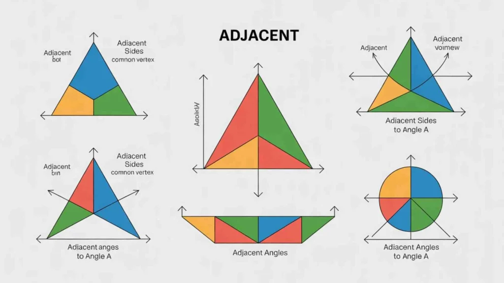 What Does Adjacent Mean in Math?