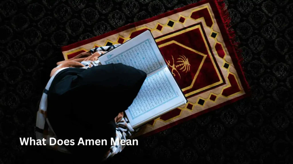 What Does Amen Mean