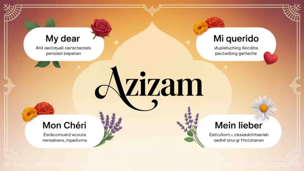 Azizam vs Similar Terms of Endearment