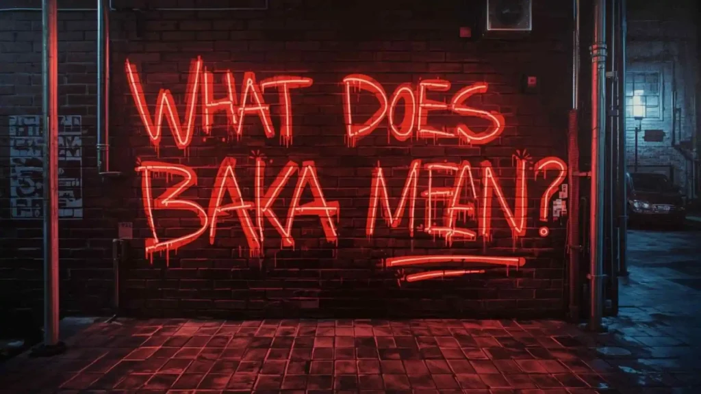 What Does Baka Mean?