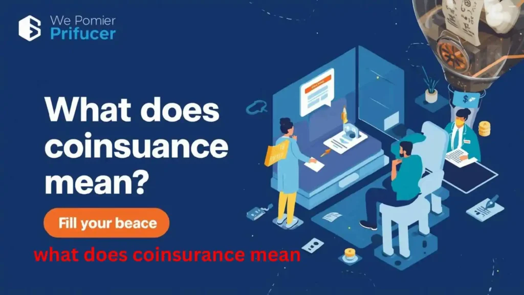 what does coinsurance mean
