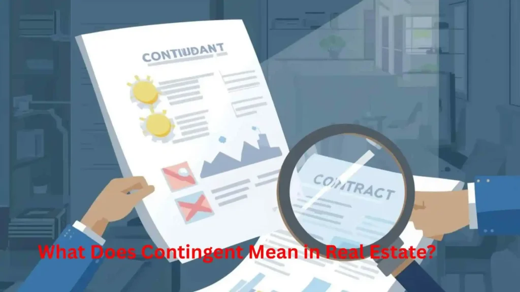 What Does Contingent Mean in Real Estate?