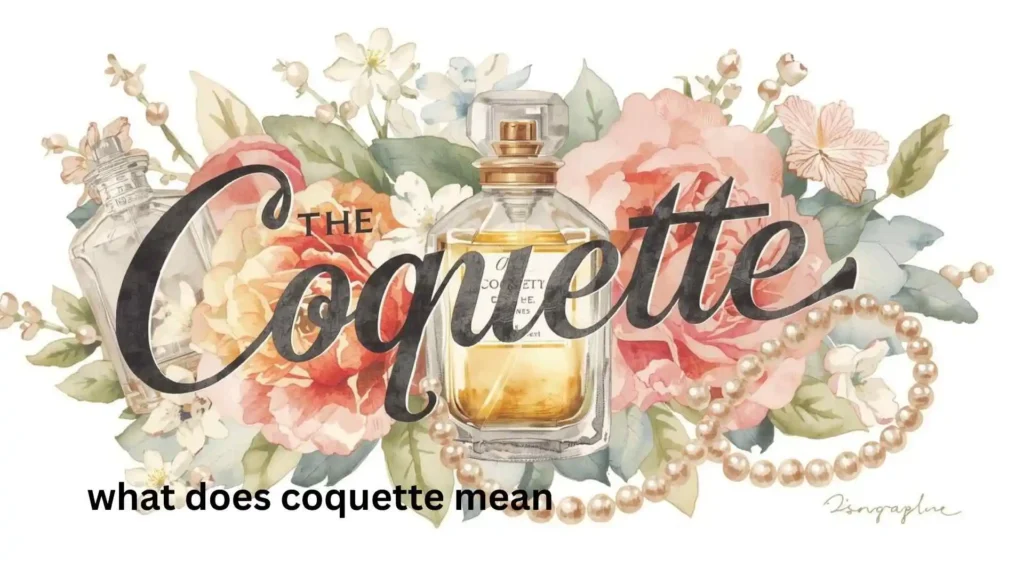 what does coquette mean