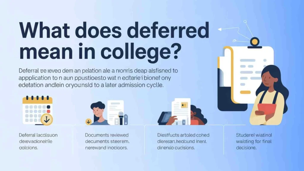  What Does Deferred Mean in College Admissions?