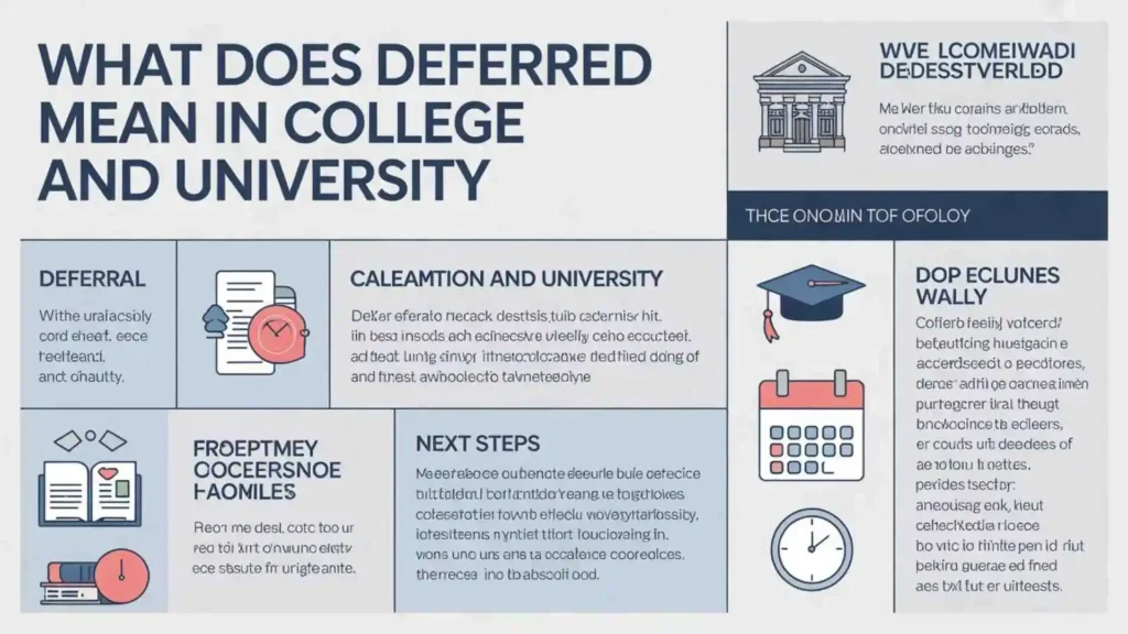 Deferred vs Waitlisted vs Rejected in College