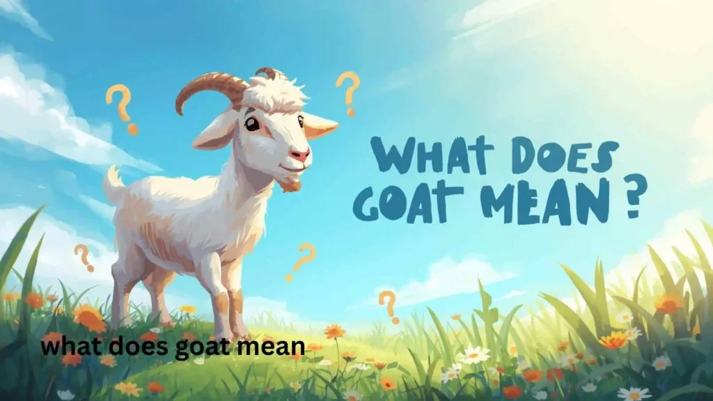 what does goat mean