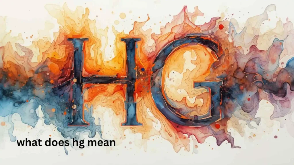 what does hg mean