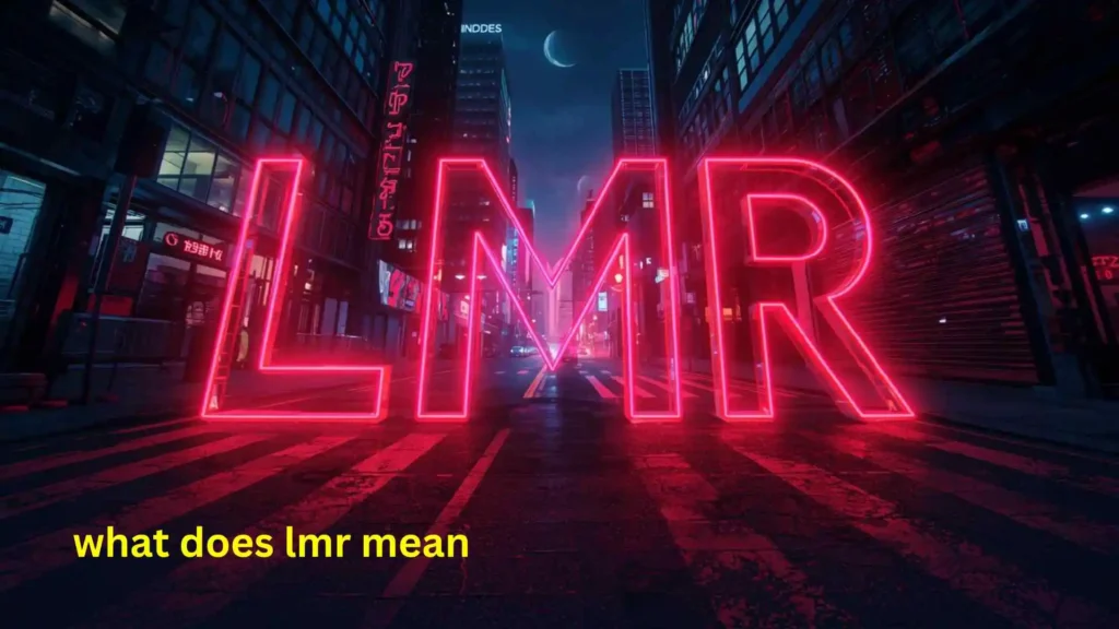 what does lmr mean