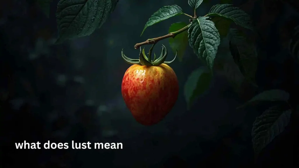 what does lust mean