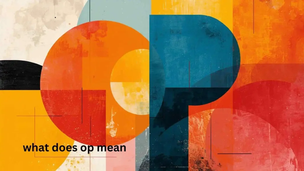 what does op mean