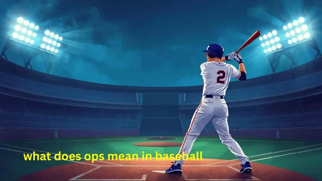 what does ops mean in baseball