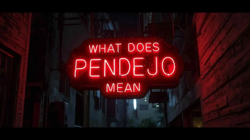 What Does Pendejo Mean