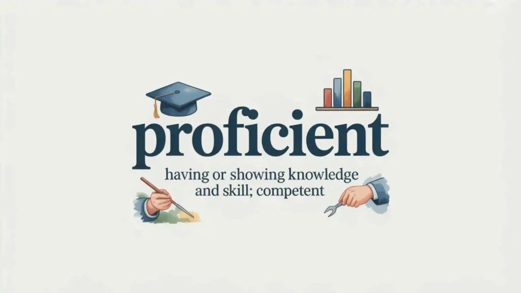 what does proficient mean