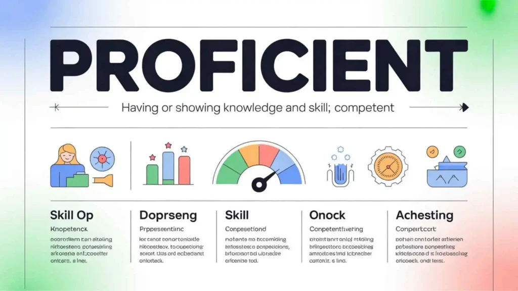 what does proficient mean
