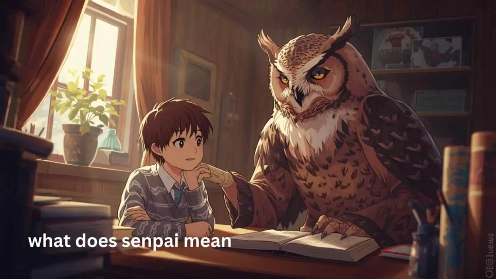 what does senpai mean