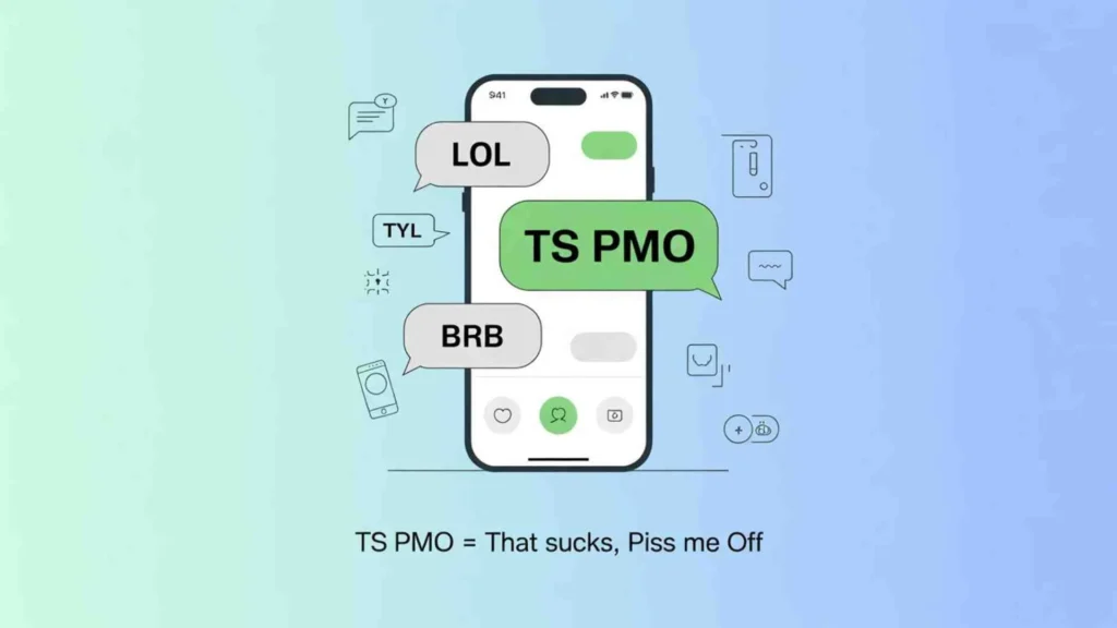What Does Ts PMO Mean In Text