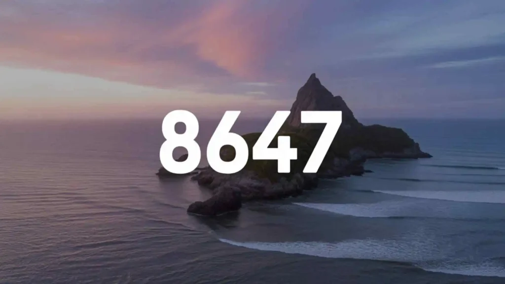 what does 8647 mean