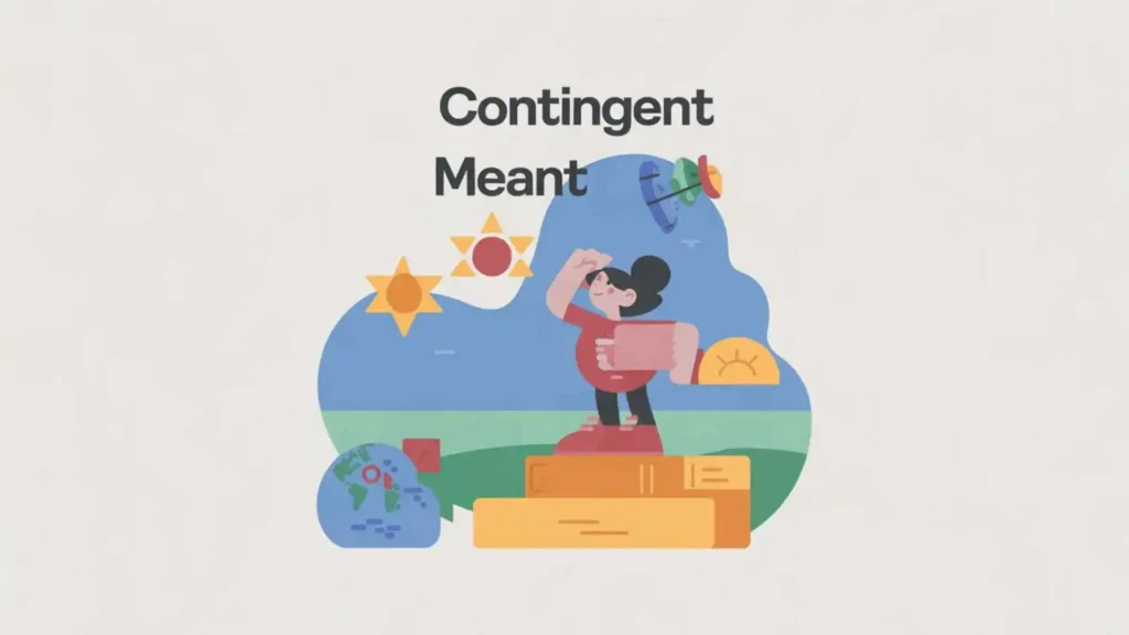 what does contingent mean