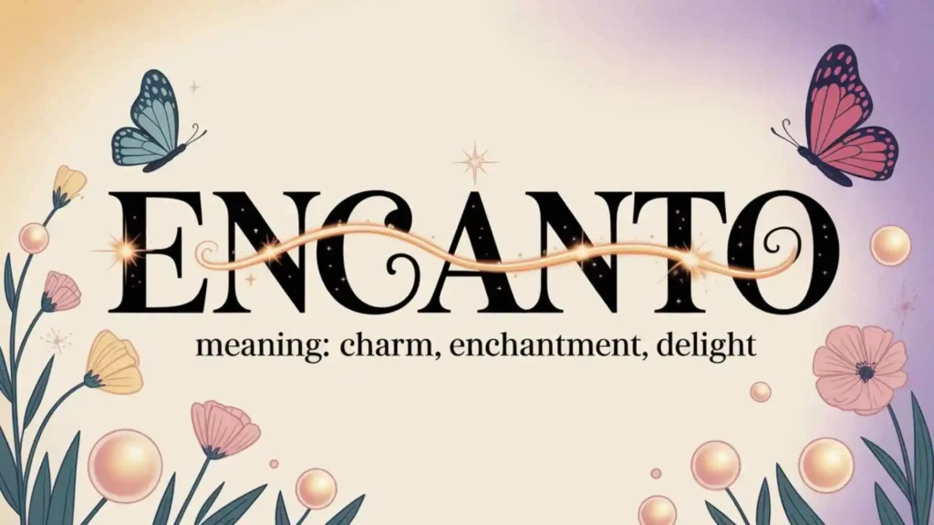 what does encanto mean