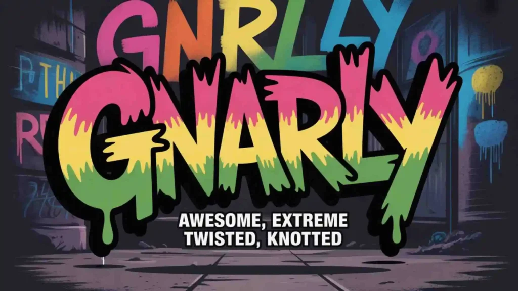 Why Gnarly Has Opposite Meanings