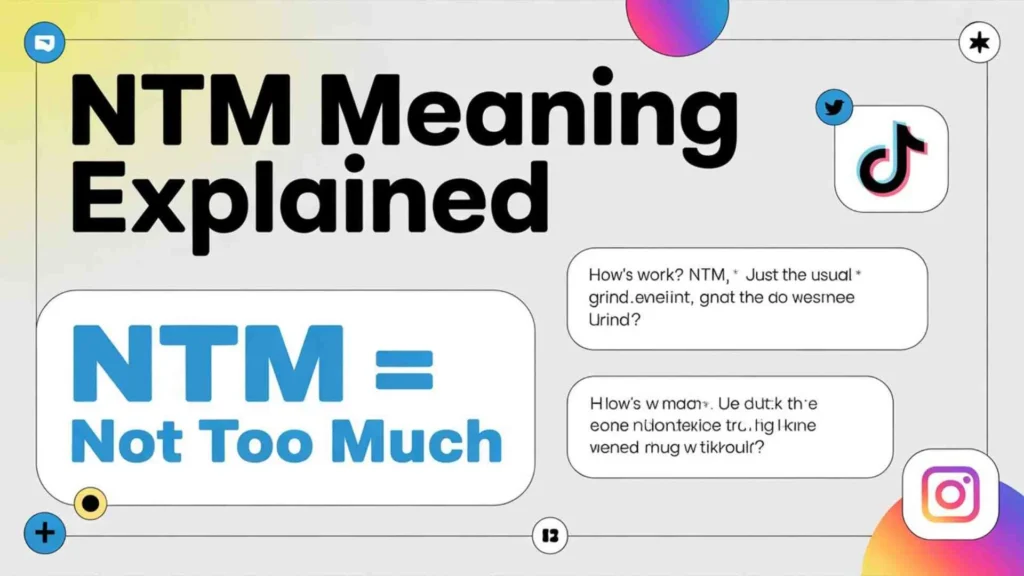 NTM Meaning in General Text