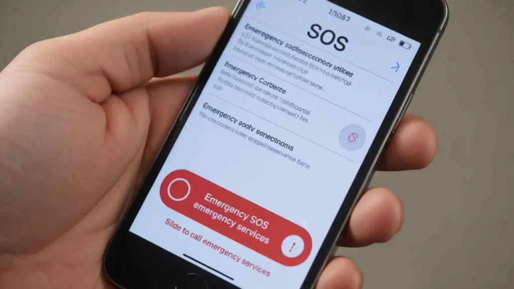 what does sos mean on iphone