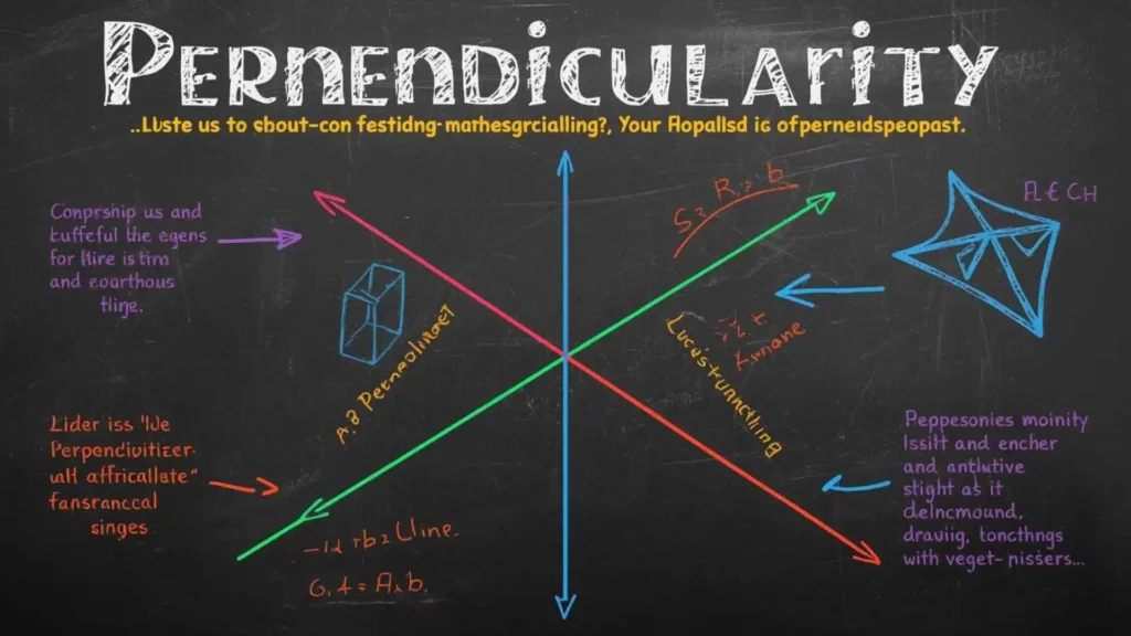 what does perpendicular mean