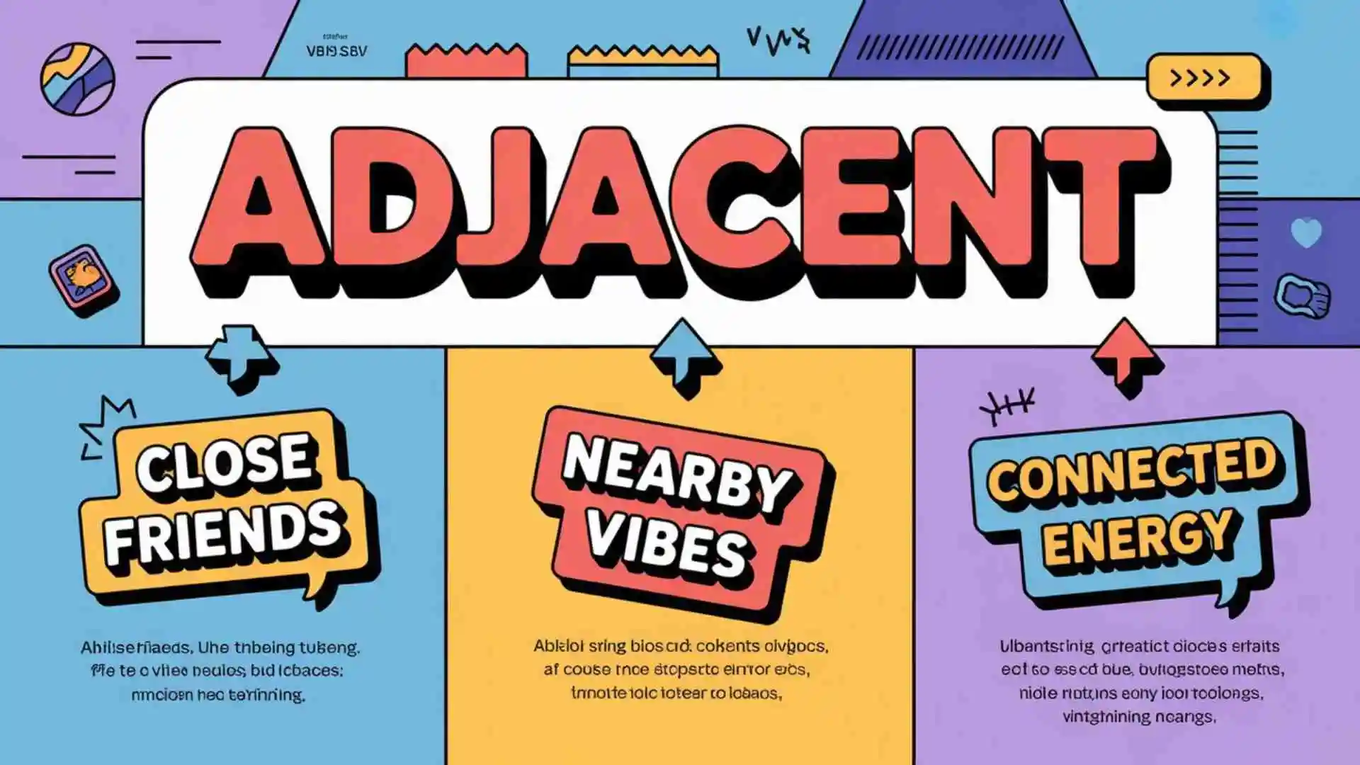 what does adjacent mean