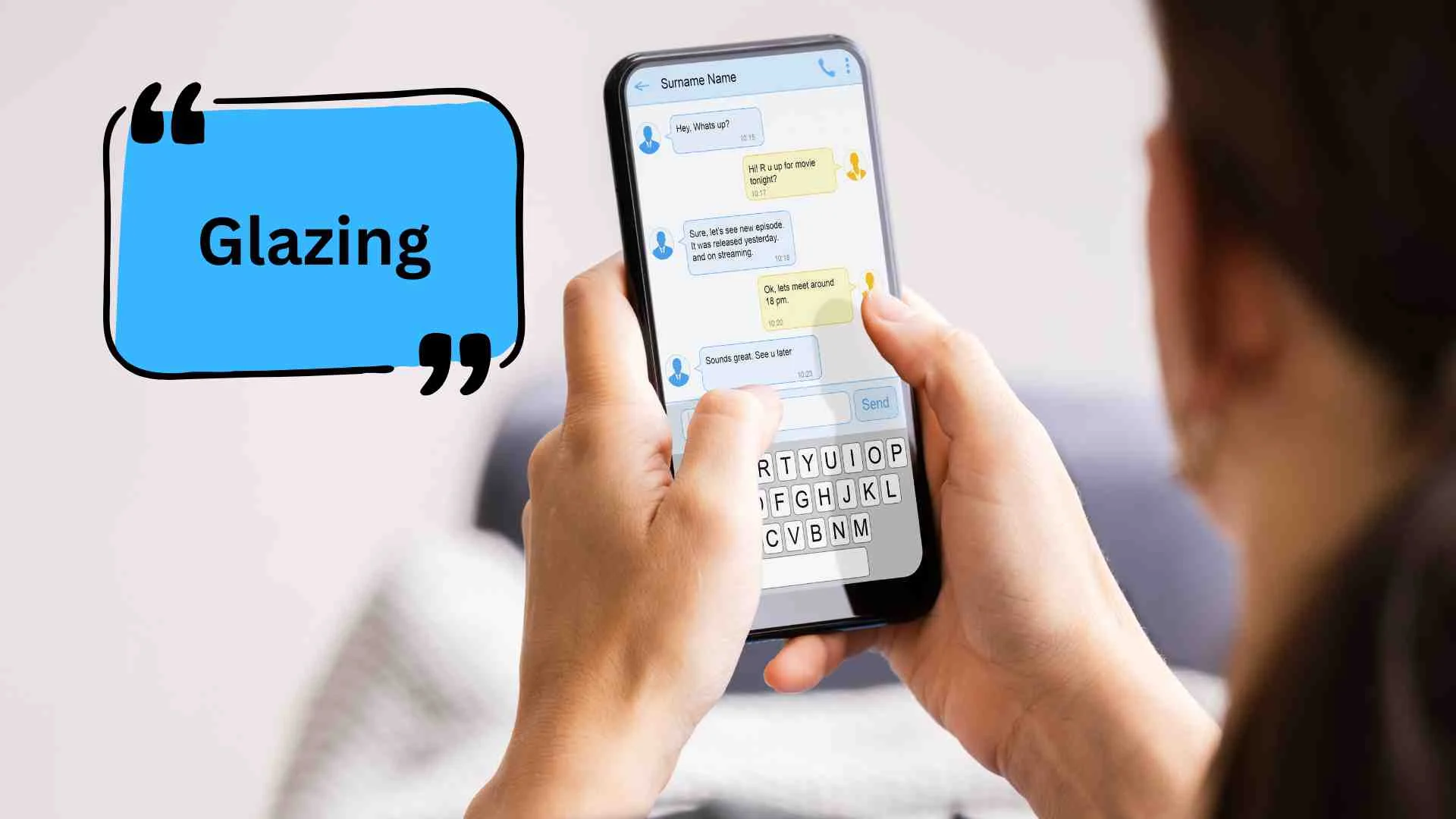 what does glazing mean slang