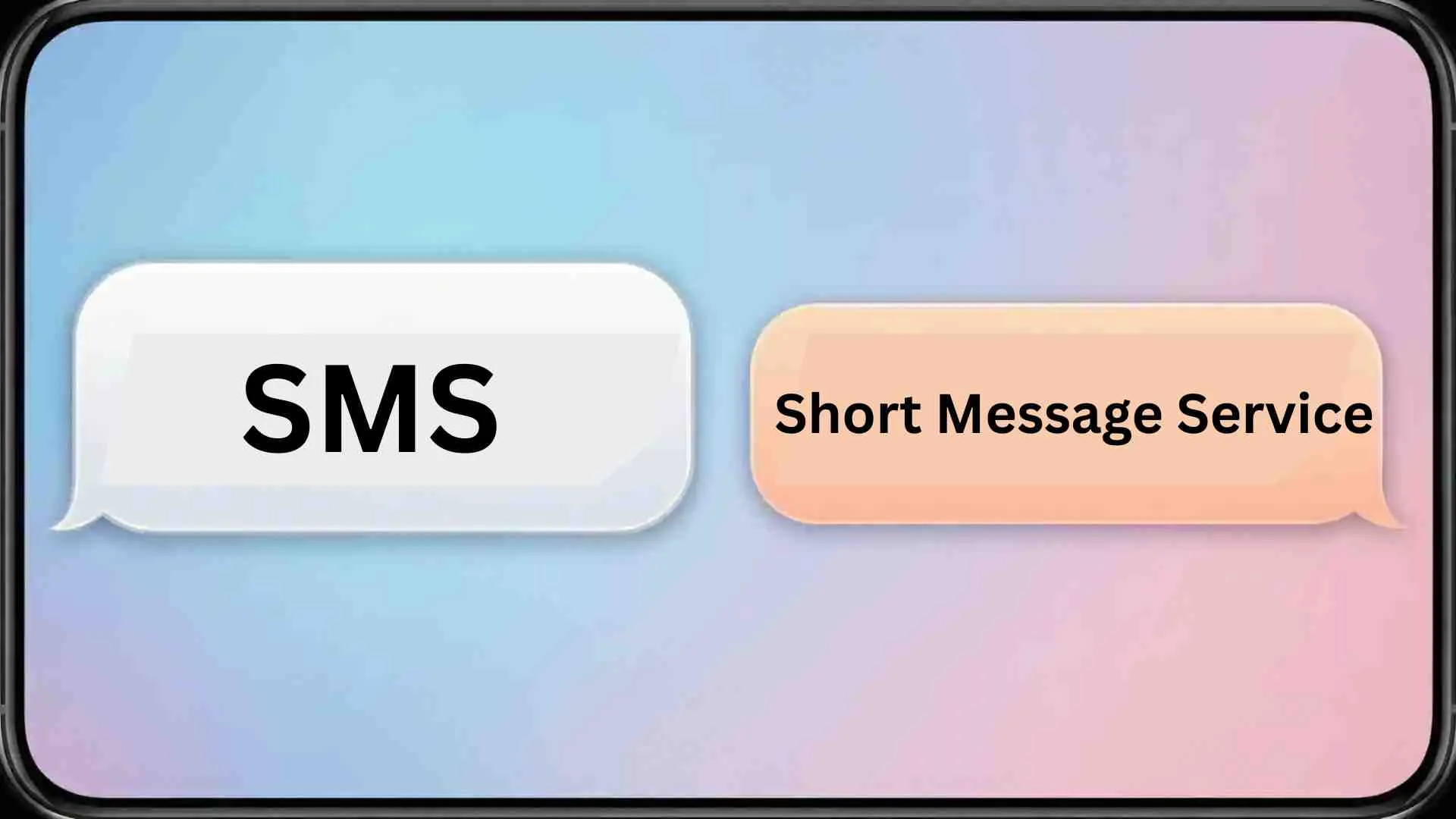 what does sent as sms mean