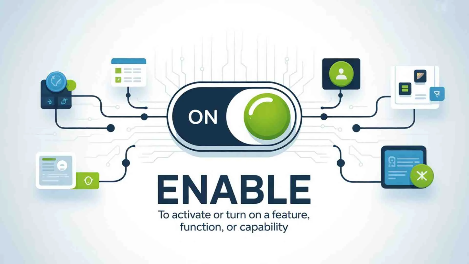 what does enable mean