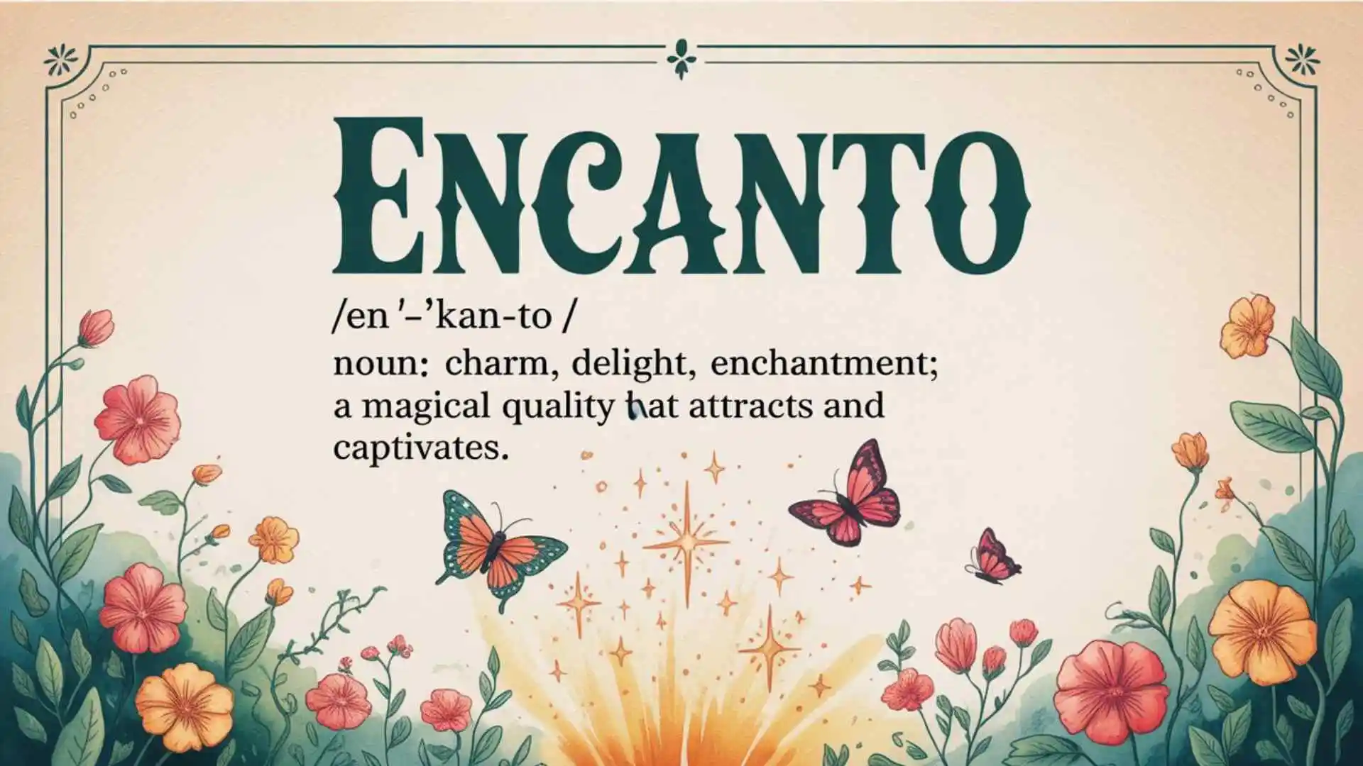 What Does “Encanto” Mean | Full Definition, Origins, and Cultural Significance in 2026