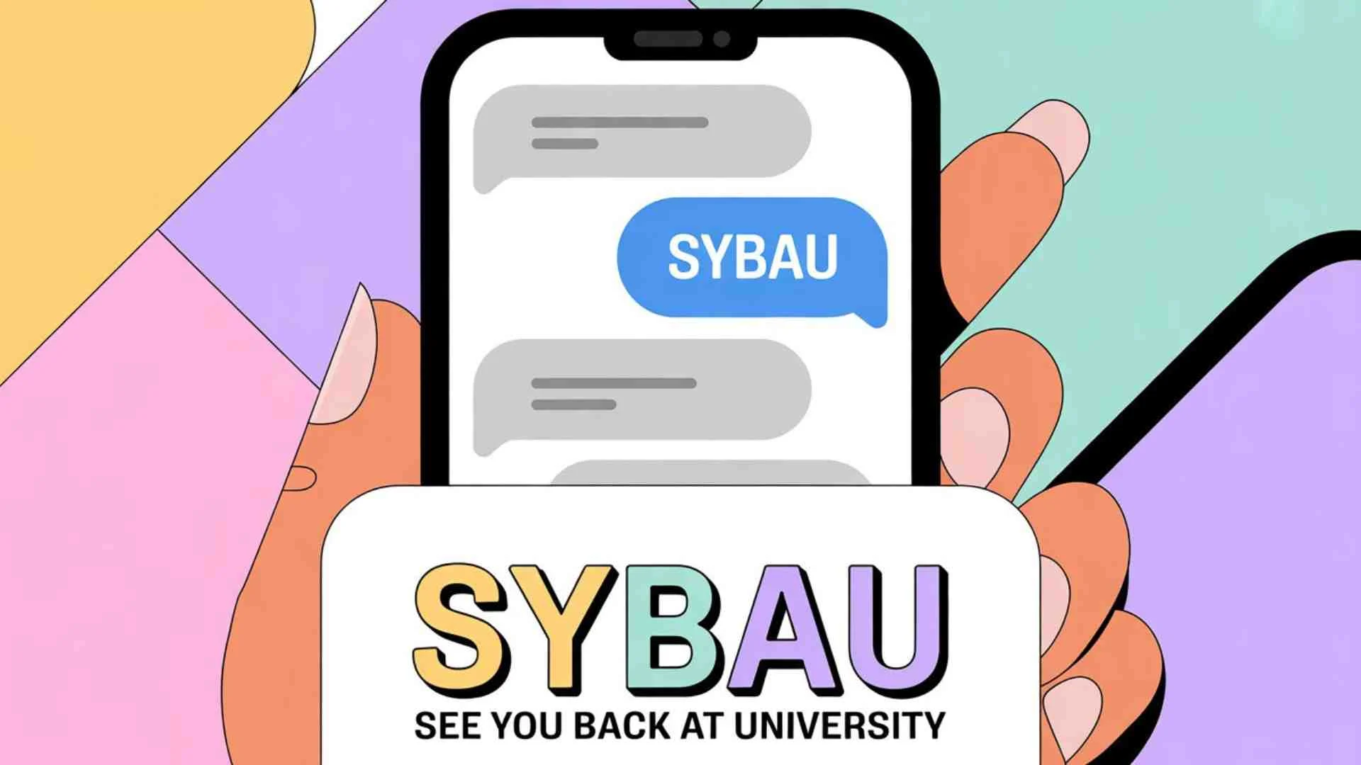 what does sybau mean in text